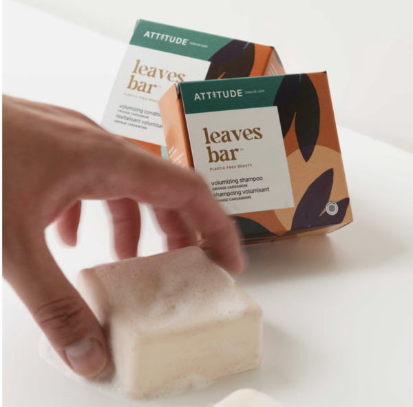 Attitude Leaves Hydrating Shampoo & Conditioner Bar Duo (dry hair)