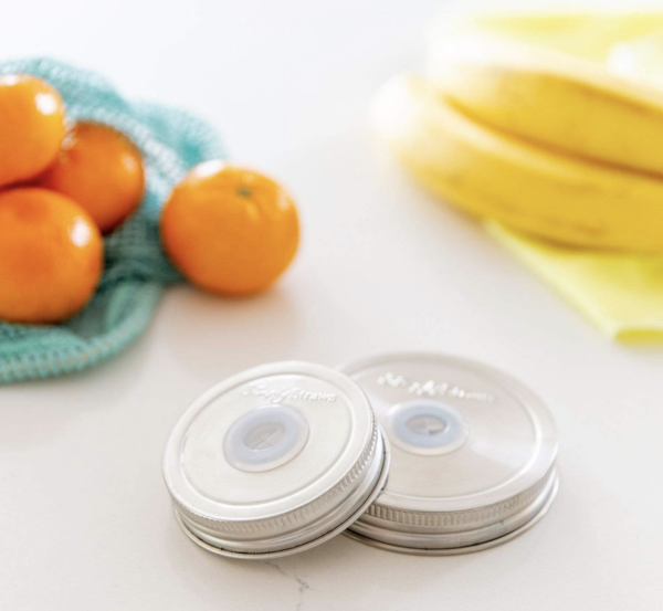 Mason Jar Straw Lid