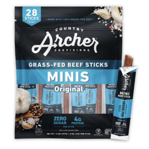 Country Archer Grass Fed Beef Stick Minis