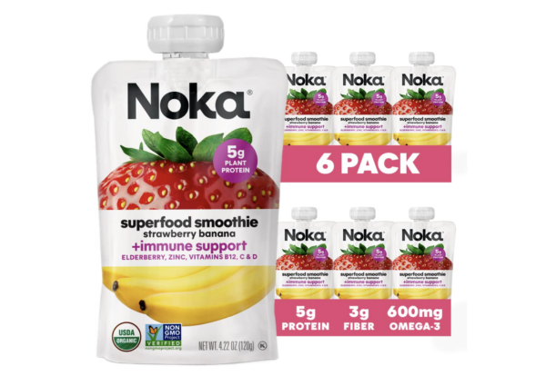Noka Superfood Fruit Smoothie (variety of flavors)